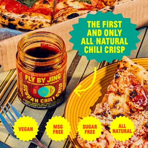 FLYBYJING Sichuan Chili Crisp, Gourmet Spicy Tingly Crunchy Hot ...