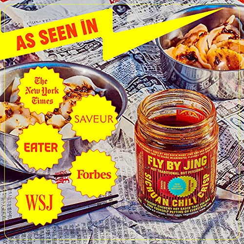 FLYBYJING Triple Threat Variety Pack, Contains Sichuan Chili Cri...