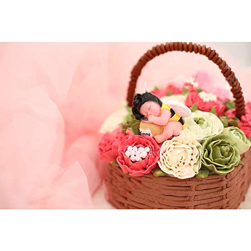 Flyparty Childrens Birthday Candles With Greeting Card,Handmade