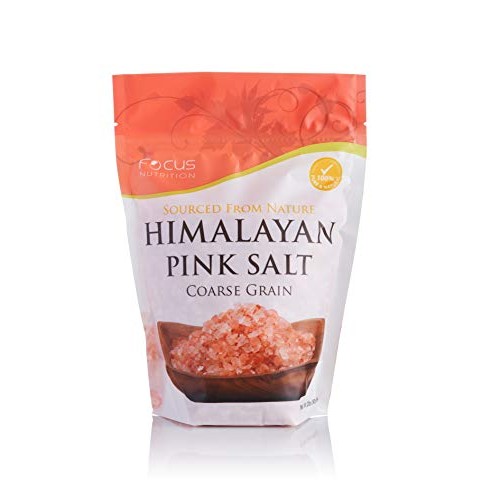 Focus Nutrition, Himalayan Pink Salt, 100% Natural Coarse Grain,