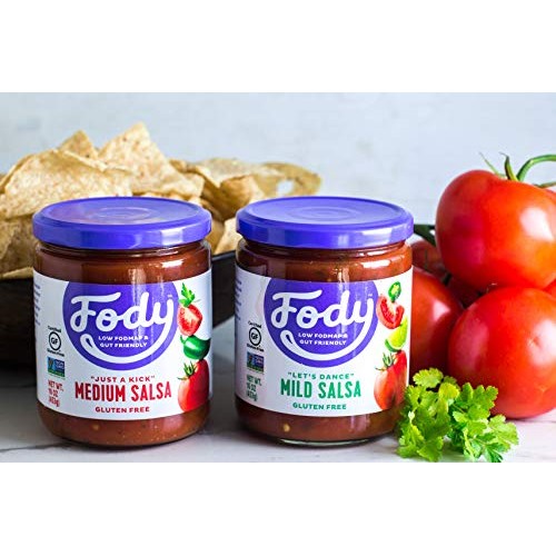 Fody Foods Vegan Mild Salsa Pack | Chunky Tomato Jalapeno Salsa