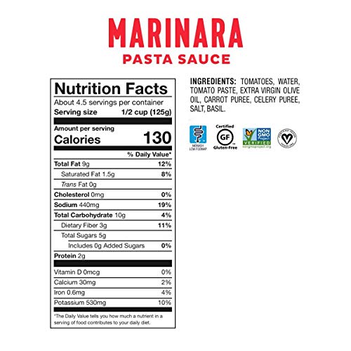 Fody Foods Pasta Sauce | Marinara Sauce | Low Fodmap Certified |