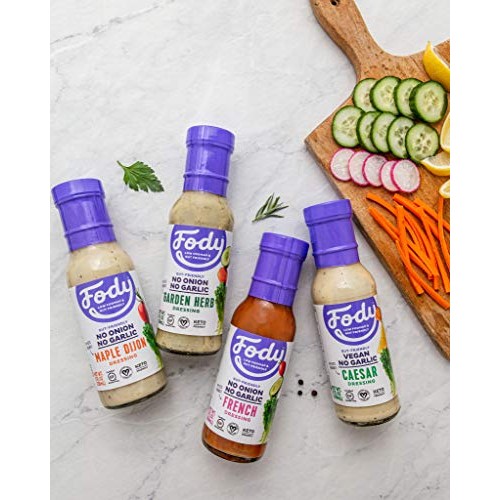 Fody Foods Vegan Caesar Salad Dressing | Low Fodmap Certified |