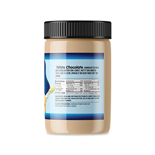 Fokken Nuts White Chocolate Peanut Butter, 16 Ounce