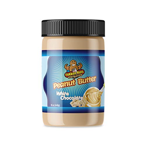 Fokken Nuts White Chocolate Peanut Butter, 16 Ounce
