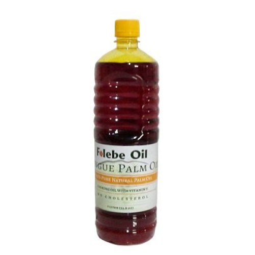 100% Pure Natural Red Palm Oil. 1L. No Cholesterol Cooking Oil W