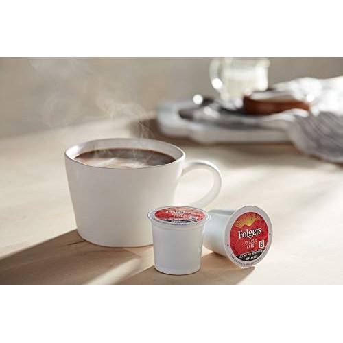 Folgers Classic Roast Medium Roast Coffee, 96 K Cups For Keurig