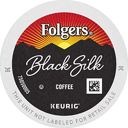 Folgers K Cups Black Silk Dark Roast Coffee, K Cups For Keurig C