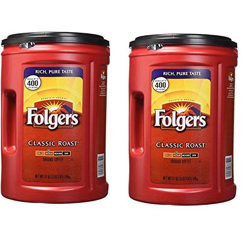 Folgers Coffee, Classicmedium Roast, 51 Ounce