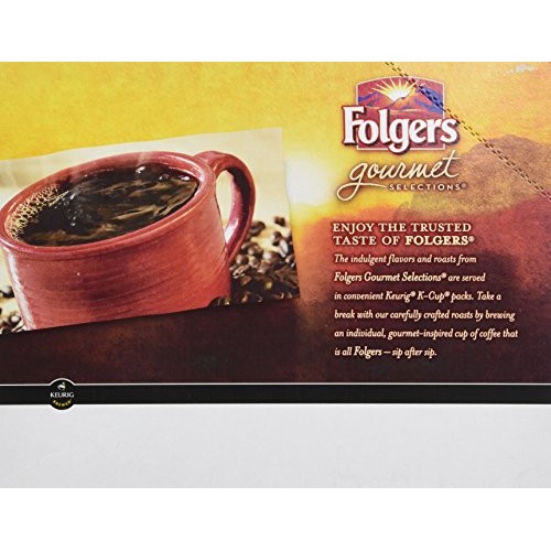 Folgers Caramel Drizzle K Cup Coffee 48 Count Packaging May Vary