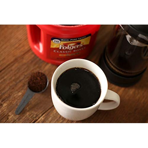 Folgers Classic Roast Medium Roast Ground Coffee, 30.5 Ounces P