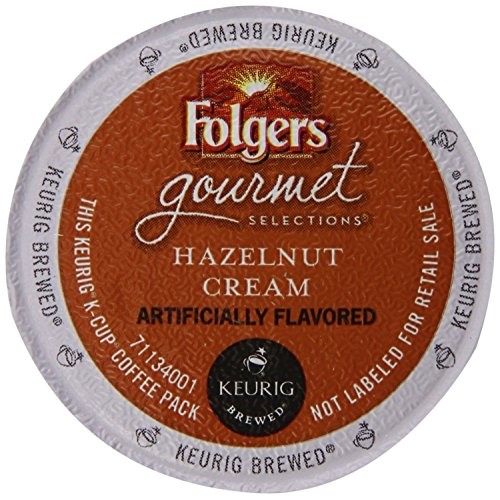Folgers Hazelnut Cream Keurig K-Cup Portion Pack, 24 Count