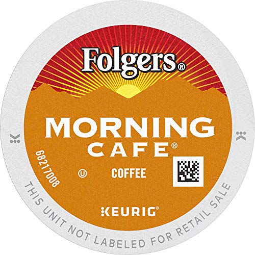 Folgers Morning Café Mild Roast Coffee, 96 Keurig K-Cup Pods 24