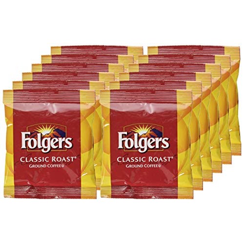 Folgers Classic Roast Coffee Packets, 42-Count
