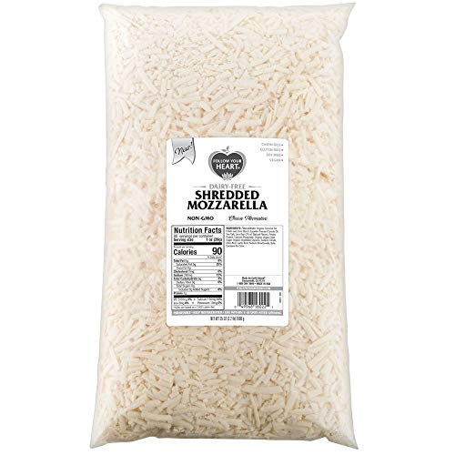 Follow Your Heart Dairy Free Shredded Mozzarella Style Cheese, 2...