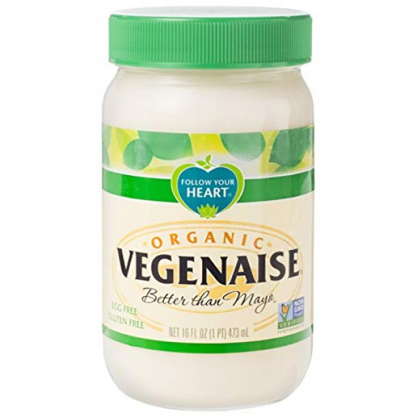Follow Your Heart Organic, Egg Free, Non-Gmo Vegenaise Vegan May