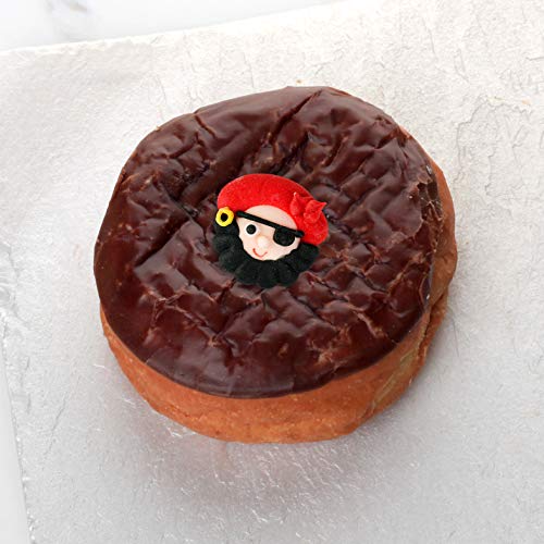 Edible Icing Toppers Buccaneer &Amp; Pirate Hats - Hand Piped Royal