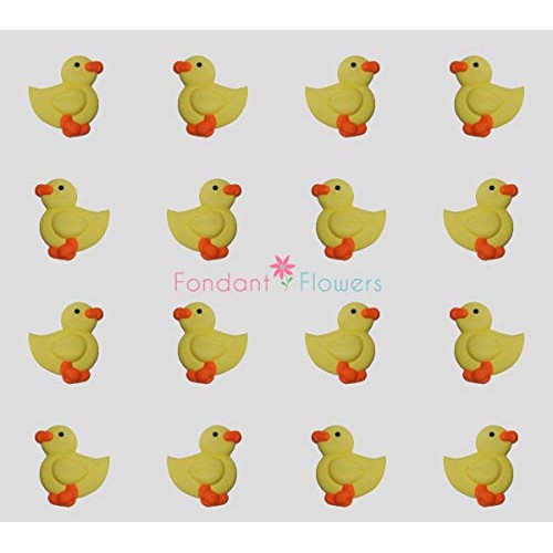 Royal Icing Easter Chicks - Edible Cupcake Topper Decorations M