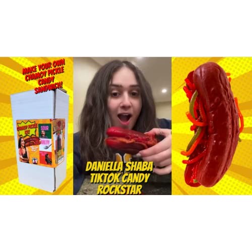 Food Crush Chamoy Pickle Kit | Mexican Candy Mix | Candy Gift Bo...