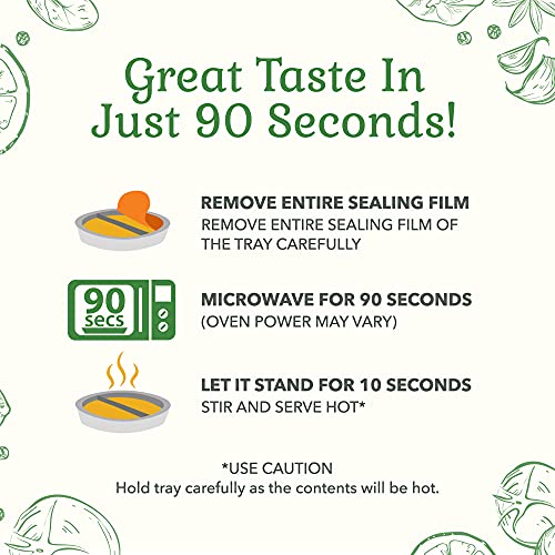 Food Earth Organic Indian Meals Variety Pack - Read To Eat India