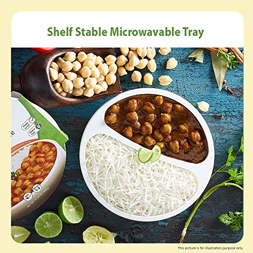 Food Earth Organic Indian Chick Pea Curry With Steamed Rice - Re