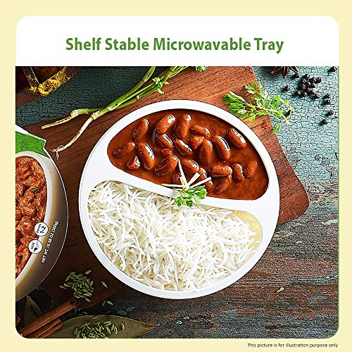 Food Earth Organic Indian Red Kidney Beans Curry With Steamed Ri