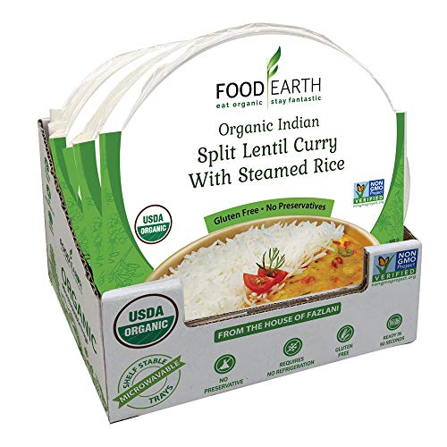 Food Earth-Organic Ready To Eat Indian Meals 6-Pack – Organic