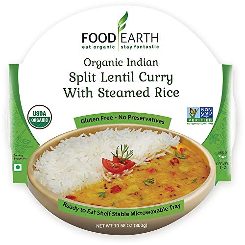 Food Earth-Organic Ready To Eat Indian Meals 6-Pack– Organic I