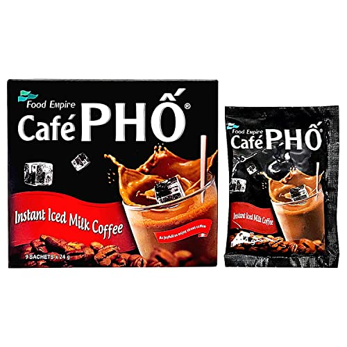 Cafe Pho Vietnamese 3in1 Instant Coffee Mix, Iced Milk Coffee, C...