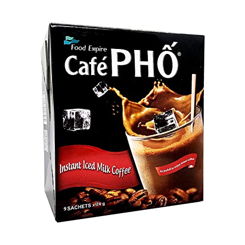 Cafe Pho Vietnamese 3in1 Instant Coffee Mix, Iced Milk Coffee, C...