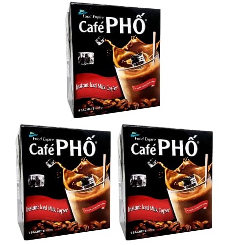 Cafe Pho Vietnamese 3in1 Instant Coffee Mix, Iced Milk Coffee, C...