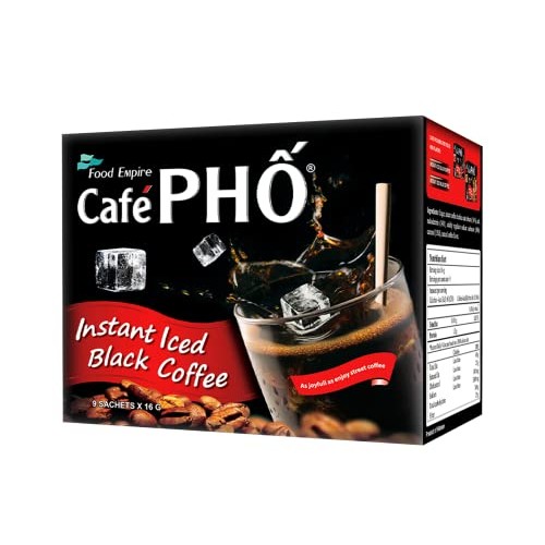 Cafe Pho Vietnamese Instant Coffee Mix, Iced Black Coffee, Cafe ...