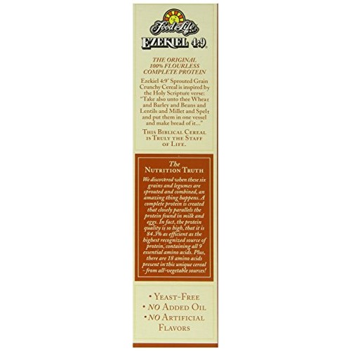 Food For Life Ezekiel 4:9 Organic Sprouted Whole Grain Cereal, O