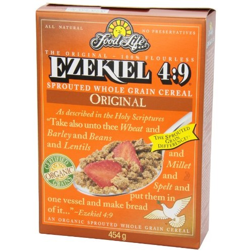 Food For Life Ezekiel 4:9 Organic Sprouted Whole Grain Cereal, O