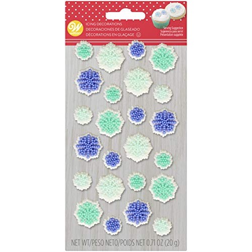 Food Items 708-0-0079 Icing Decorations Snowflake