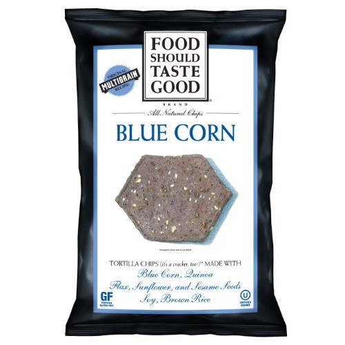 Food Should Taste Good Blue Corn Tortilla Chips, 1.5-Ounce Pack