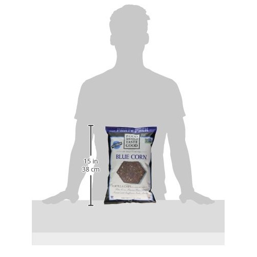 Food Should Taste Good Tortilla Chips Gluten Free Non-Gmo Blue C