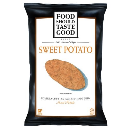Foodshouldtastegood Sweet Potato Tortilla Chips, 1.5-Ounce Bags