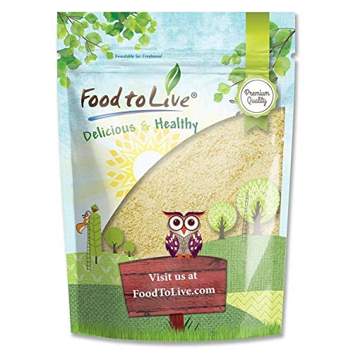 Blanched Almond Flour, 2 Pounds - Super Fine Grind Powder, Raw S