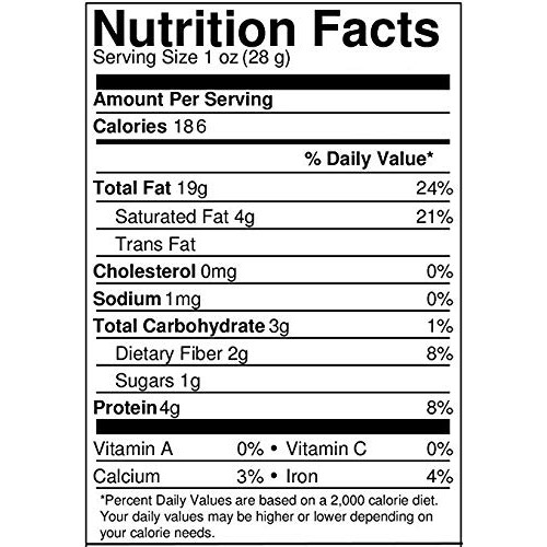 Brazil Nuts, 8 Ounces - Raw, No Shell, Kosher