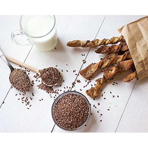 Brown Flax Seeds, 12 Pounds – Non-Gmo Verified, Raw Whole Flaxse