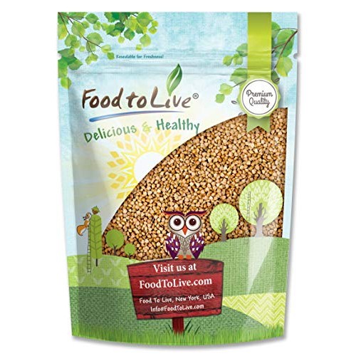 Buckwheat Kasha, 1 Pound - Grechka, Toasted Whole Groats, Made F