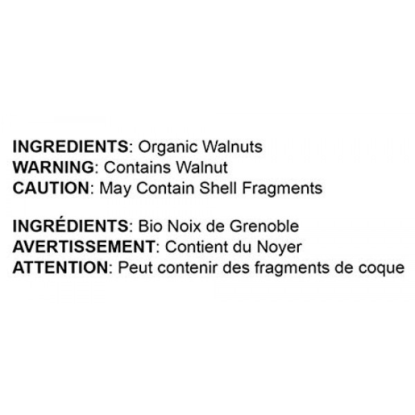 California Organic Walnuts, 8 Ounces - No Shell, Non-Gmo, Kosher