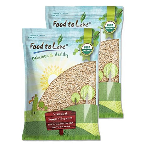 Certified Gluten Free Organic Regular Rolled Oats, 12 Pounds – N...
