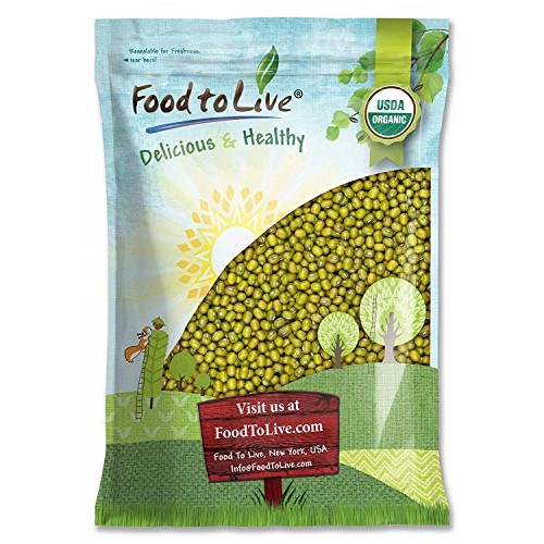 Certified Organic Mung Beans By Food To Live Sprouting, Non-Gmo