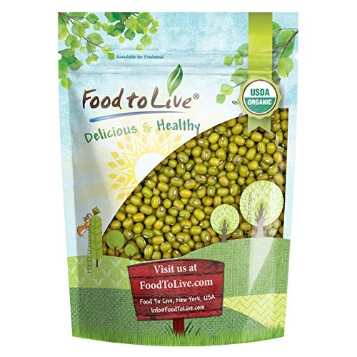 Certified Organic Mung Beans By Food To Live Sprouting, Non-Gmo