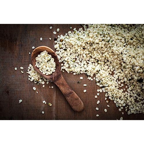 Chinese Organic Hemp Seeds, 4 Pounds — Raw Hearts, Hulled, Non-G