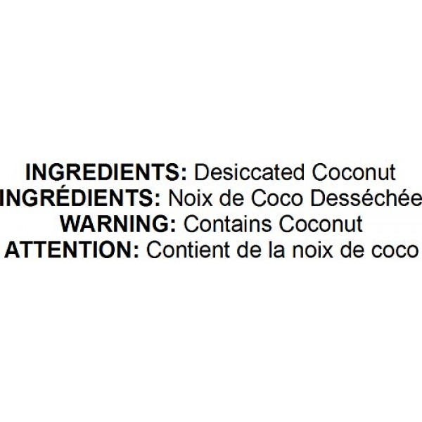 Desiccated Coconut, 1 Pound - Shredded, Dried, Unsweetened, No S...