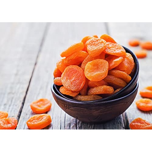 Dried Apricots, 8 Pounds – Non-GMO Verified, Kosher, Vegan, Bulk...