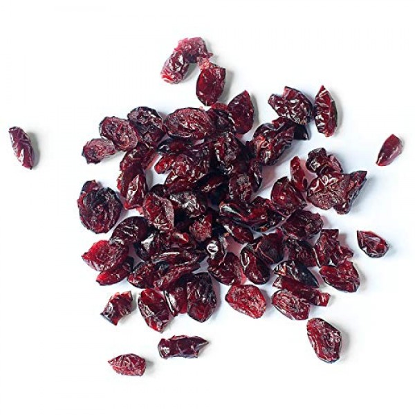 Dried Cranberries, 2.5 Pounds — Raw, Kosher, Vegan, Lightly Swee